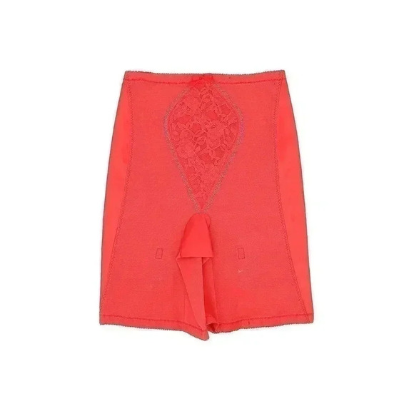 Red Mesh Garter Biker‎ Shorts - Size Small - Picture 5 of 7